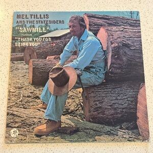 Mel Tillis And The Statesiders – Sawmill Vinyl, LP 1973 MGM Records – SE-4907